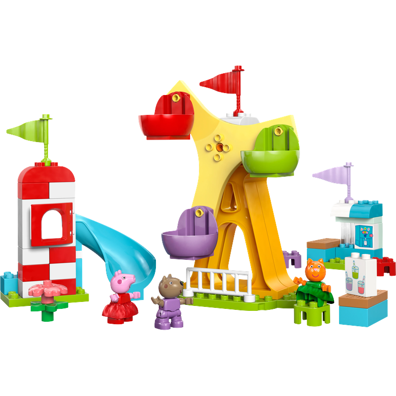 LEGO® DUPLO® Peppa Pig™ 10453 Jahrmarkt