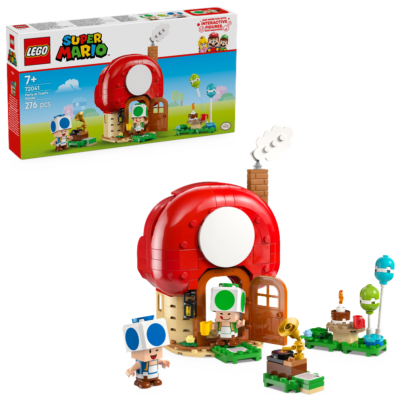 LEGO® Super Mario™ 72041 Party beim Toad-Haus