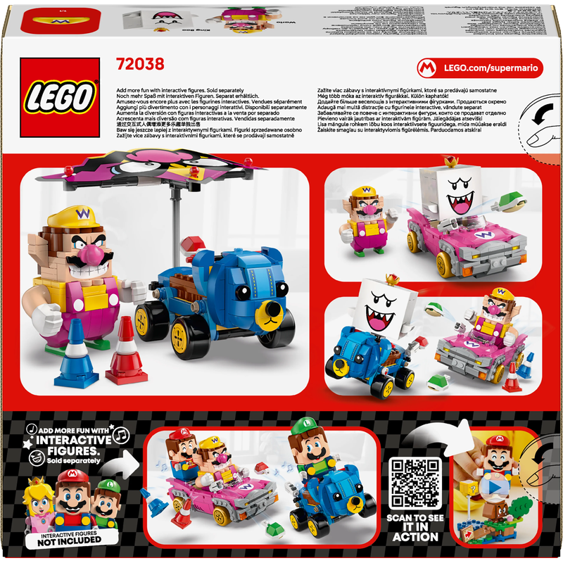 LEGO® Super Mario™ 72038 Mario Kart™ – Wario & König Buu Huu
