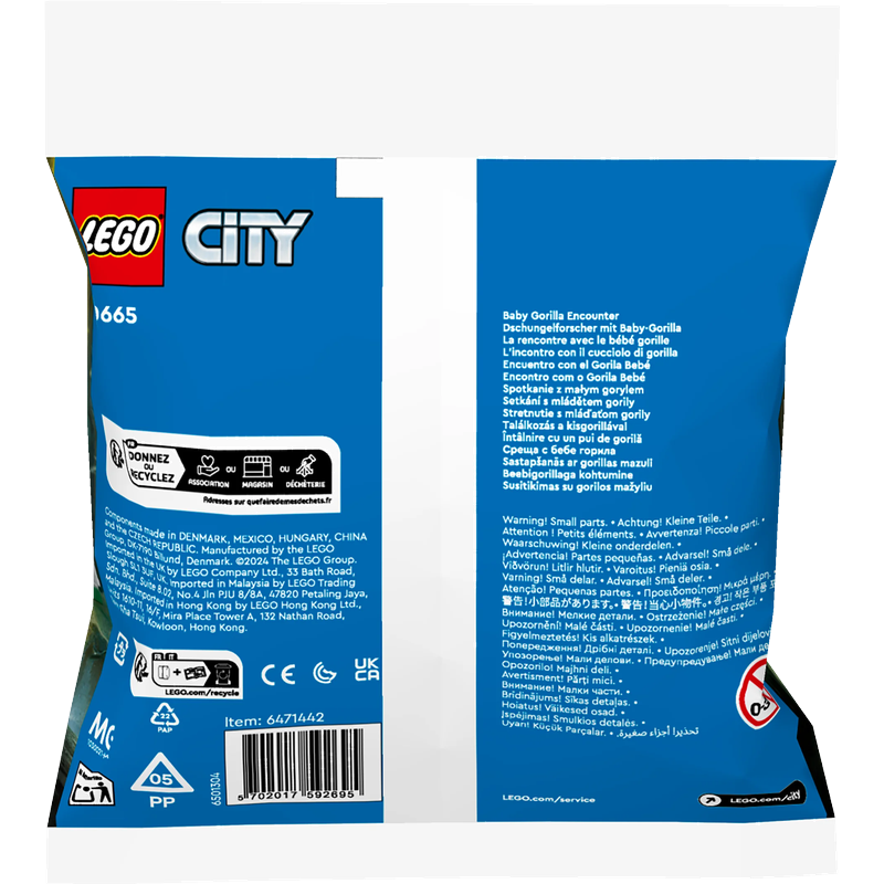 LEGO® City 30665 Dschungelforscher mit Baby-Gorilla