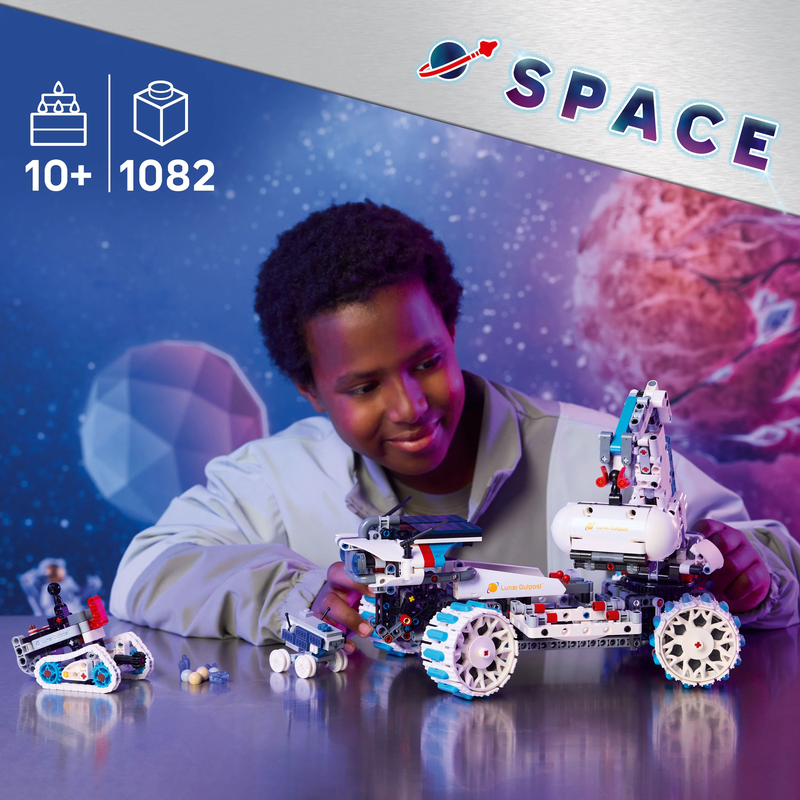 LEGO® Technic™ 42211 Lunar Outpost™ Mondrover-Raumfahrzeug