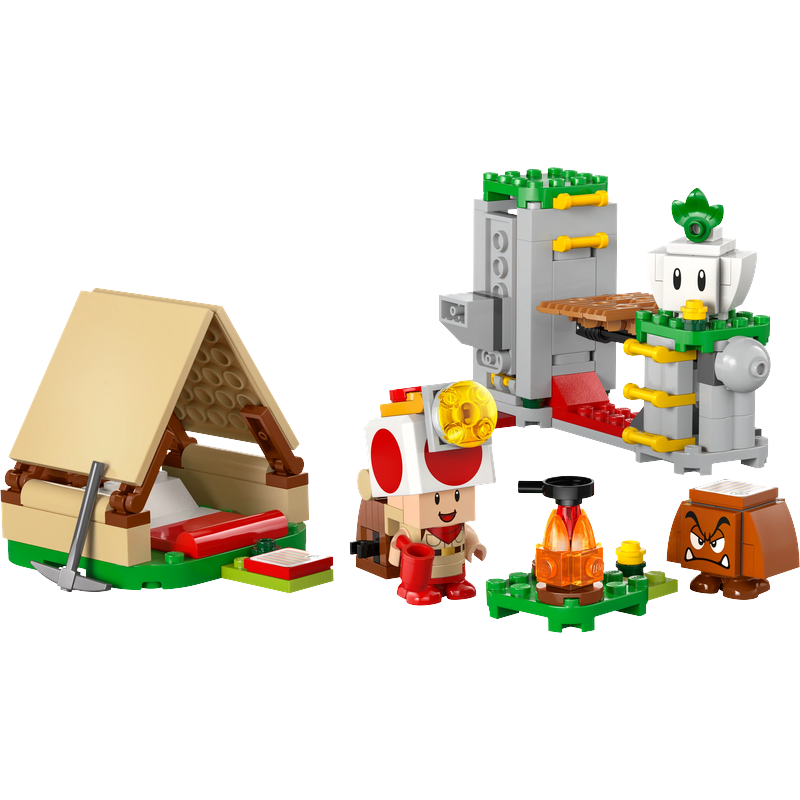 LEGO® Super Mario™ 72040 Kapitän Toad-Camp