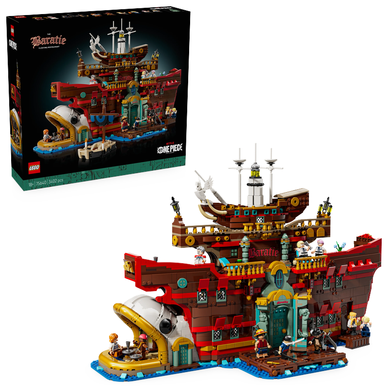 LEGO® ONE PIECE 75640 Baratié, das Schwimmende Restaurant