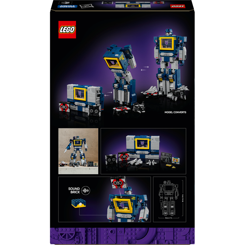 LEGO® Icons 10358 Transformers: Soundwave