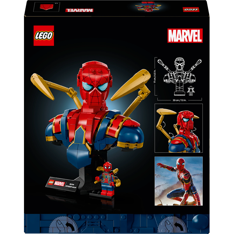 LEGO® Super Heroes 76326 Iron Spider-Man Büste