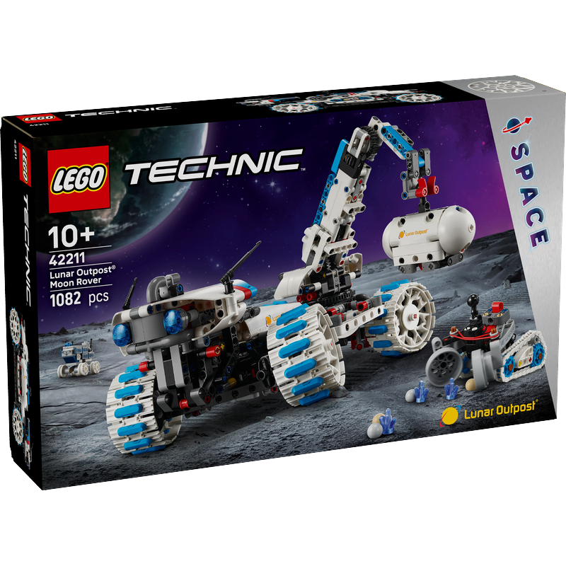 LEGO® Technic™ 42211 Lunar Outpost™ Mondrover-Raumfahrzeug