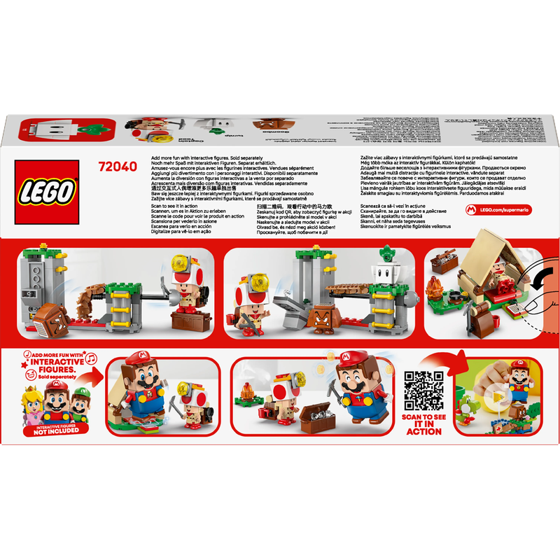 LEGO® Super Mario™ 72040 Kapitän Toad-Camp