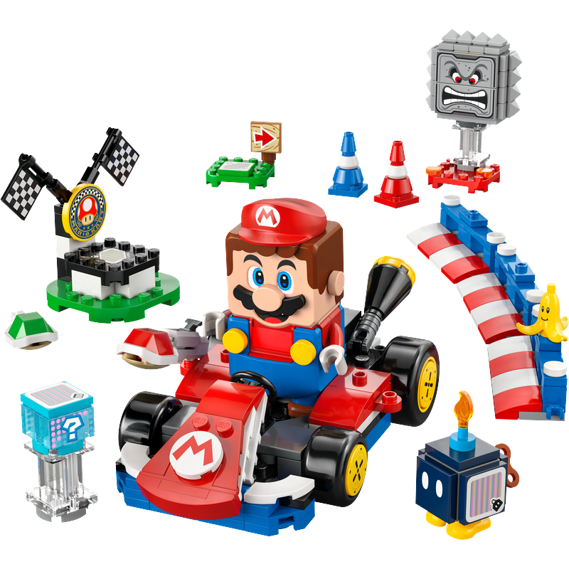 LEGO® Super Mario™ 72043 Mario Kart™ – Interaktiver LEGO® Mario™ & Standard-Kart
