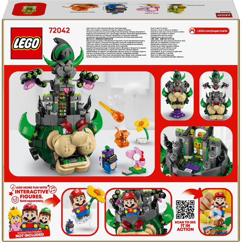 LEGO® Super Mario™ 72042 Prinz Florian & Schloss-Bowser