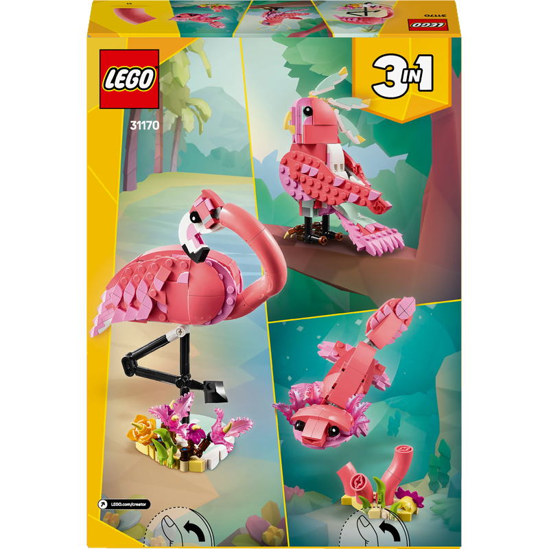 LEGO® Creator™ 31170 Wilde Tiere: Rosa Flamingo