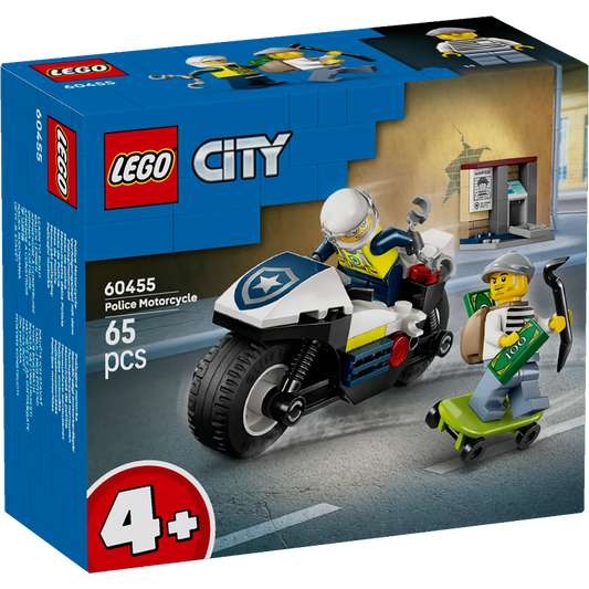 LEGO® City 60455 Verfolgungsjagd mit dem Polizeimotorrad