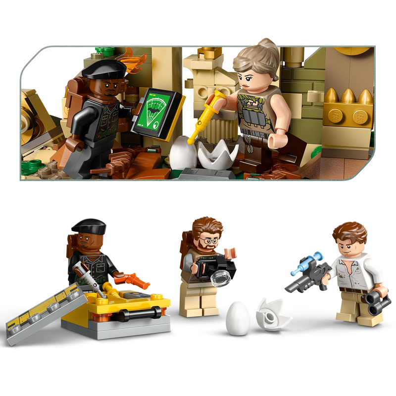 LEGO® Jurassic World™ 76976 Spinosaurier & Quetzalcoatlus: Hubschrauber-Einsatz