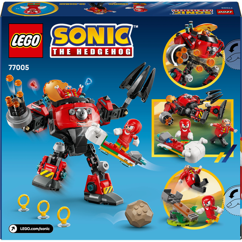 LEGO® Sonic 77005 Knuckles vs. Dr. Eggmans Egg Crusher Mech