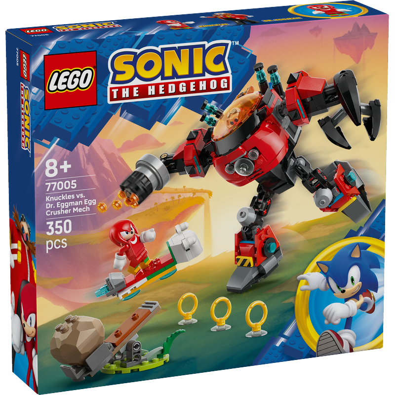 LEGO® Sonic 77005 Knuckles vs. Dr. Eggmans Egg Crusher Mech