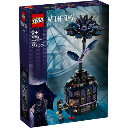 LEGO® Wednesday 76784 Schwarze Dahlie