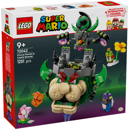 LEGO® Super Mario™ 72042 Prinz Florian & Schloss-Bowser