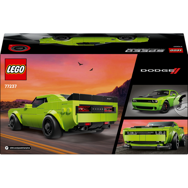 LEGO® Speed Champions 77237 Dodge Challenger SRT Hellcat Sportwagen