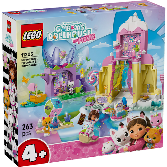 LEGO® Gabby's Dollhouse 11205 Zuckerguss-Gebirge und Kätzchen-Garten