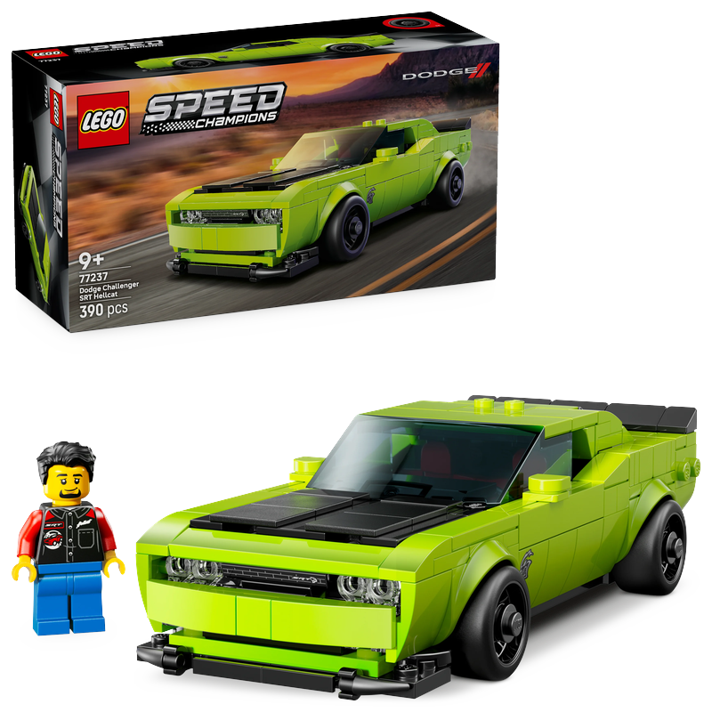 LEGO® Speed Champions 77237 Dodge Challenger SRT Hellcat Sportwagen