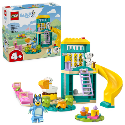 LEGO® Bluey 11201 Bluey und Chloe auf dem Spielplatz