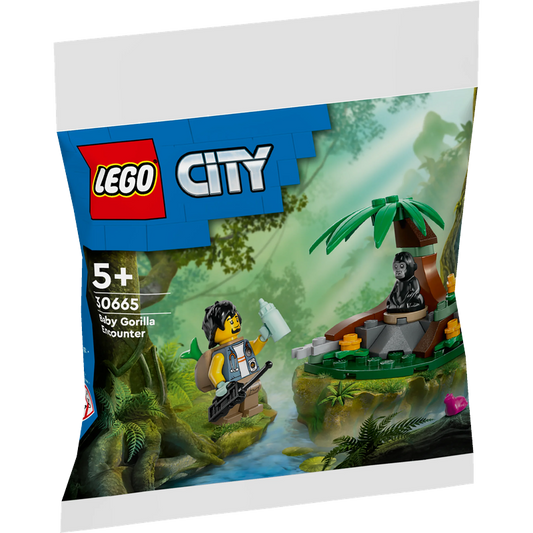 LEGO® City 30665 Dschungelforscher mit Baby-Gorilla