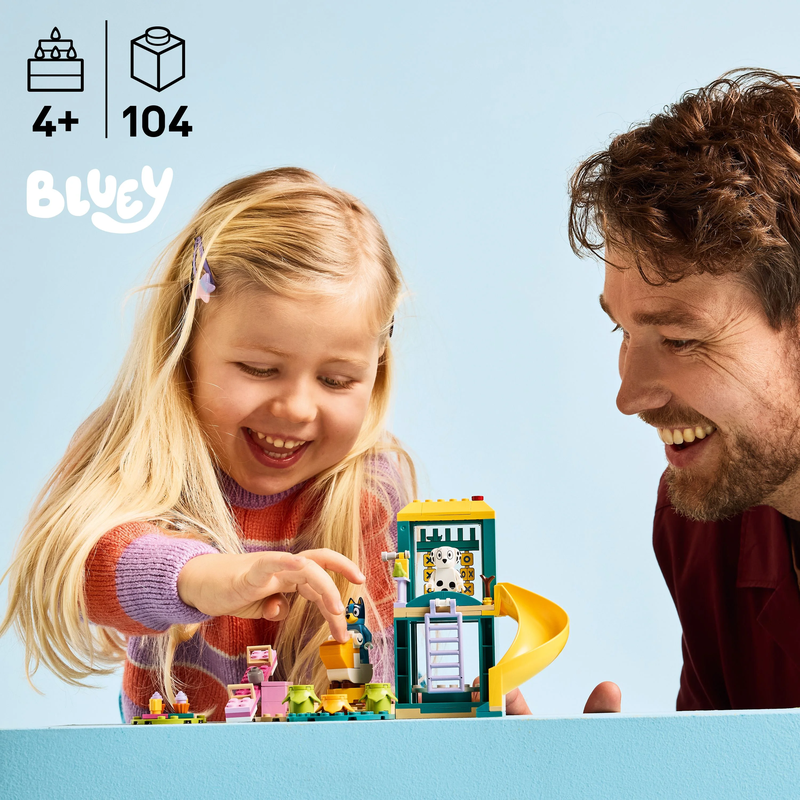 LEGO® Bluey 11201 Bluey und Chloe auf dem Spielplatz
