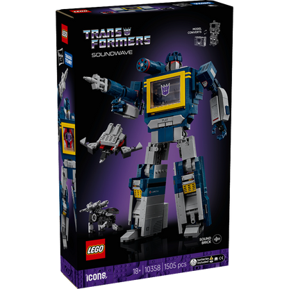 LEGO® Icons 10358 Transformers: Soundwave