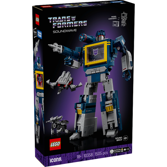 LEGO® Icons 10358 Transformers: Soundwave