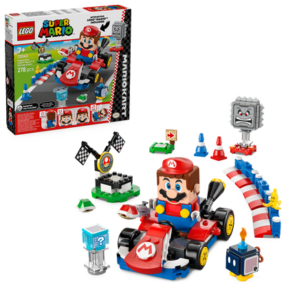 LEGO® Super Mario™ 72043 Mario Kart™ – Interaktiver LEGO® Mario™ & Standard-Kart