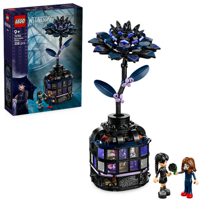 LEGO® Wednesday 76784 Schwarze Dahlie