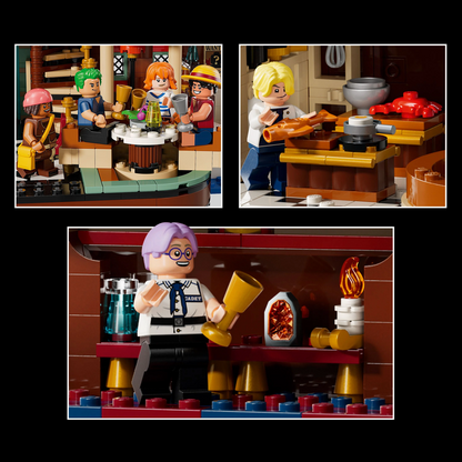 LEGO® ONE PIECE 75640 Baratié, das Schwimmende Restaurant