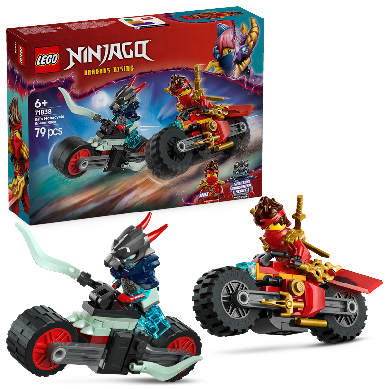 LEGO® Ninjago® 71838 Kais Motorradrennen