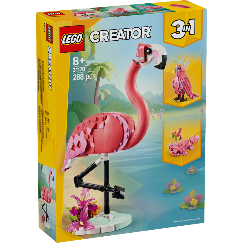 LEGO® Creator™ 31170 Wilde Tiere: Rosa Flamingo
