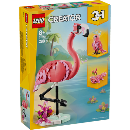 LEGO® Creator™ 31170 Wilde Tiere: Rosa Flamingo