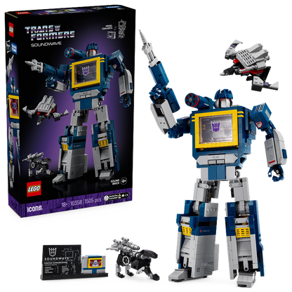 LEGO® Icons 10358 Transformers: Soundwave