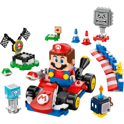 LEGO® Super Mario™ 72043 Mario Kart™ – Interaktiver LEGO® Mario™ & Standard-Kart